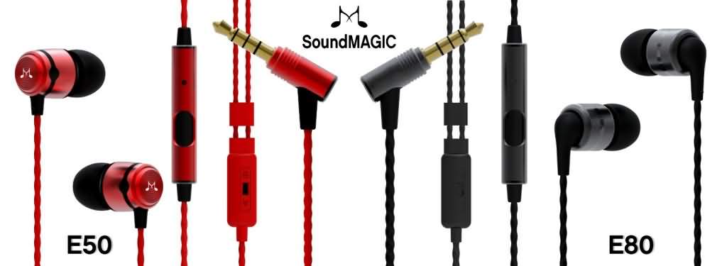 SoundMAGIC E50 and E80